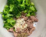 Broccoli tuna salad sandwich | post-workout meal recipe step 3 photo