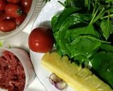 Hình bước làm 1 của món Thịt bò xào lá lốt