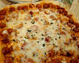 Foto langkah ke 11 dari resep Pizza Simple & Lembut 🍕.