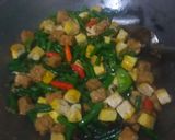 Foto langkah ke 10 dari resep Buncis Tahu Tempe Bumbu Krimer.