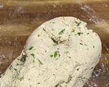 A picture of step 1 of Kuttu ki aloo puri (buckwheat).