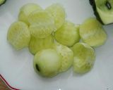 Foto del paso 1 de la receta: Pincho de pepino