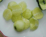 Foto del paso 1 de la receta: Pincho de pepino