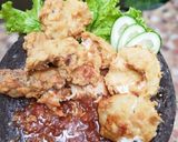 Foto langkah ke 11 dari resep Ayam Kentucky Sambal Terasi.