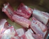 รูปขั้นตอนการทำที่ 1 ของ ซี่โครงหมูตุ๋นยาจีน