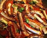 Hình bước làm 2 của món Cá Kèo Kho Rau Răm
