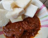 A picture of step 3 of Boiled yam.