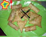 A picture of step 7 of Samosa and spring rolls.