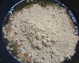 A picture of step 1 of Sattu ki Sukhadi.