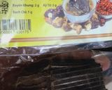 Hình bước làm 1 của món Gà tiềm