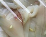 Hình bước làm 2 của món Mực xào su su