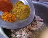 A picture of step 3 of Aloo gosht ka salan.