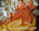A picture of step 1 of Coconut squid.