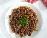 Foto langkah ke 3 dari resep Kerang Dara Saus Padang Pedas.