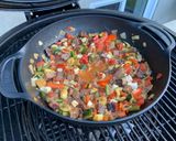 Une image de l'étape 5 de Légumes sautés à la brisket de bœuf.