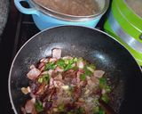 A picture of step 5 of BBQ Beans.