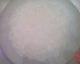 A picture of step 1 of Gulkand Phirni.