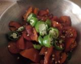 A picture of step 5 of Bhuni Lauki.
