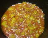 A picture of step 4 of Loki daal.