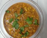 A picture of step 7 of Bharwa sweet corn sabzi.