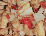 आलू बैंगन की सब्जी (Aloo baingan ki sabzi recipe in hindi) रेसिपी चरण 2 फोटो