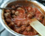 Foto del paso 3 de la receta: Lasagna de ricotta, jamón y albondiguitas