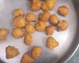A picture of step 3 of Pakoda ki kadhi.