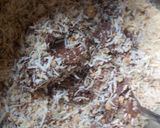 A picture of step 2 of Coco-Nut balls.