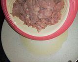 A picture of step 2 of Minced meat and potato pepper soup.
