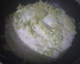 A picture of step 3 of Lauki ka Halwa.