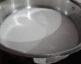 A picture of step 1 of Sabudana kheer.
