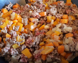 Foto del paso 4 de la receta: Calabacines rellenos de carne y verduras