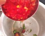 A picture of step 2 of Jain Rasam Sadam.