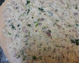 A picture of step 4 of Pizza Paratha or Desi Pizza, without oven.