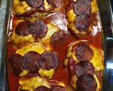 Keto mozarellás, paradicsomos csirkemell recept fázis 5 fotója