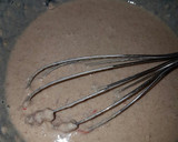 A picture of step 2 of Beans pancake.