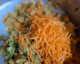 A picture of step 2 of Red lentils kabab.