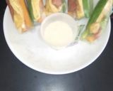 Foto langkah ke 4 dari resep Vietnams roll (beef ham).