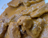 Foto del paso 11 de la receta: Abanico Ibérico en Salsa española al vermut