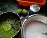 A picture of step 5 of Raw mango icecream.