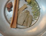 A picture of step 1 of Ashwagandha masala tea.