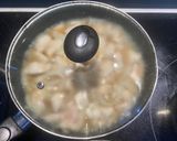 Hình bước làm 3 của món Cơm gà trứng kiểu Nhật (Oyakodon)
