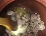 A picture of step 7 of Lais dar haleem restaurant style.