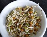 A picture of step 1 of Healthy sprout chaat.