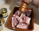 Foto del paso 1 de la receta: Costillas con mostaza y miel de palma