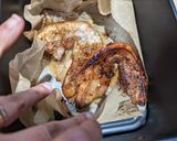 A picture of step 4 of Air fryer hoisin 5 spice belly pork slice.