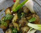 A picture of step 4 of Chutney Potatoes.