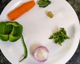 A picture of step 2 of Paneer veggie stuffed paratha.