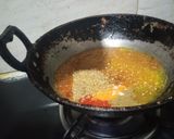 A picture of step 2 of Instant Mooli ka achar.