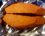 Foto del paso 1 de la receta Bombones crocantes de boniato y dátiles